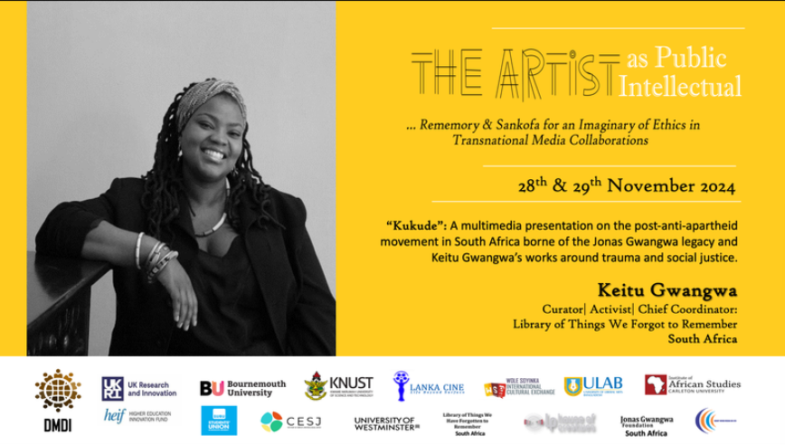 Poster — The Artist as Public Intellectual