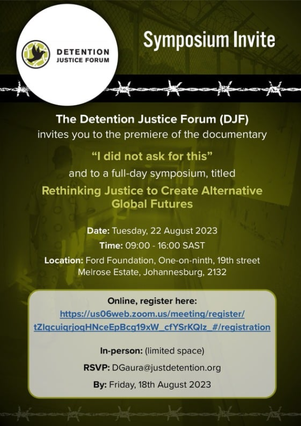 Poster — Rethinking Justice to Create Alternative Global Futures